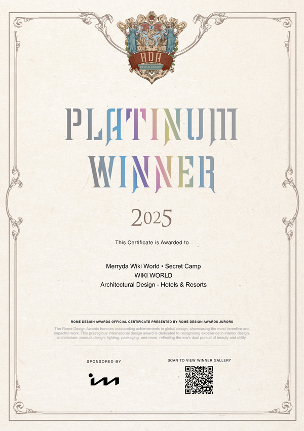 Rome Design Awards PLATINUM
