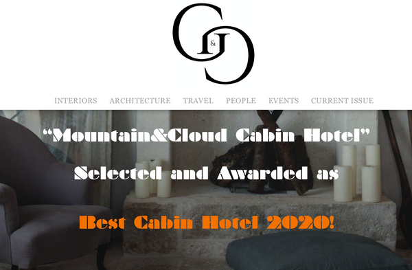 BEST WOOD HOTEL, 2020 G&G Global Hotel Awards, Italy